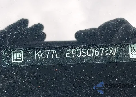 2025 Chevrolet Trax Fwd Lt z USA, uszkodzony, nr VIN KL77LHEP0SC167581